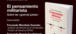 Pamplona-Iruñea: presentación de 'El pensamiento militarista'